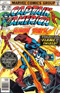 Captain America #216